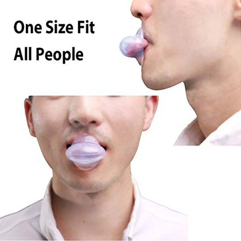 Silicone Anti Snoring Tongue RetainingSleep Breathing Apnea Night Guard Aid Stop Tongue Retainer Anti Snoring Mouthpiece