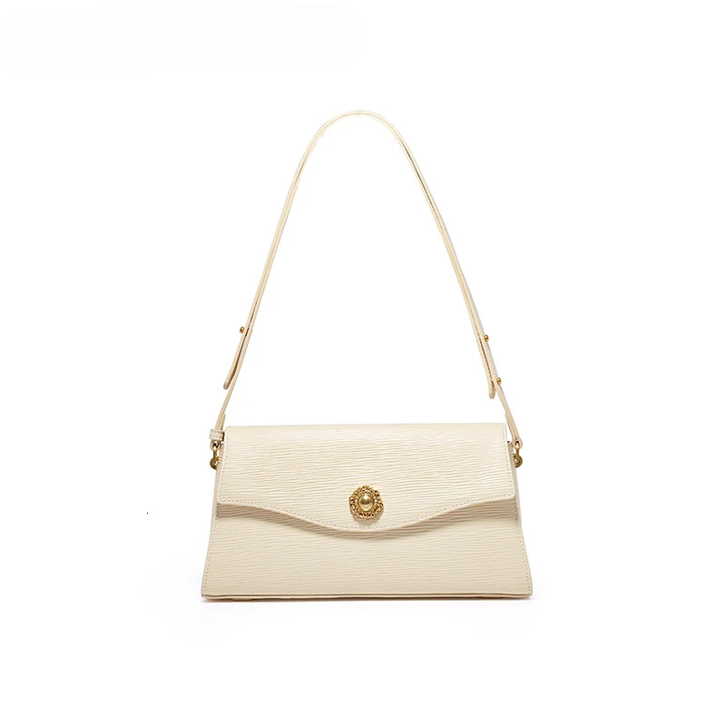New Trendy Ladies Shoulder Bag Retro Simple Messenger Fashionable Underarm Designer Handbag Patent Leather Cover Style BagVoyage