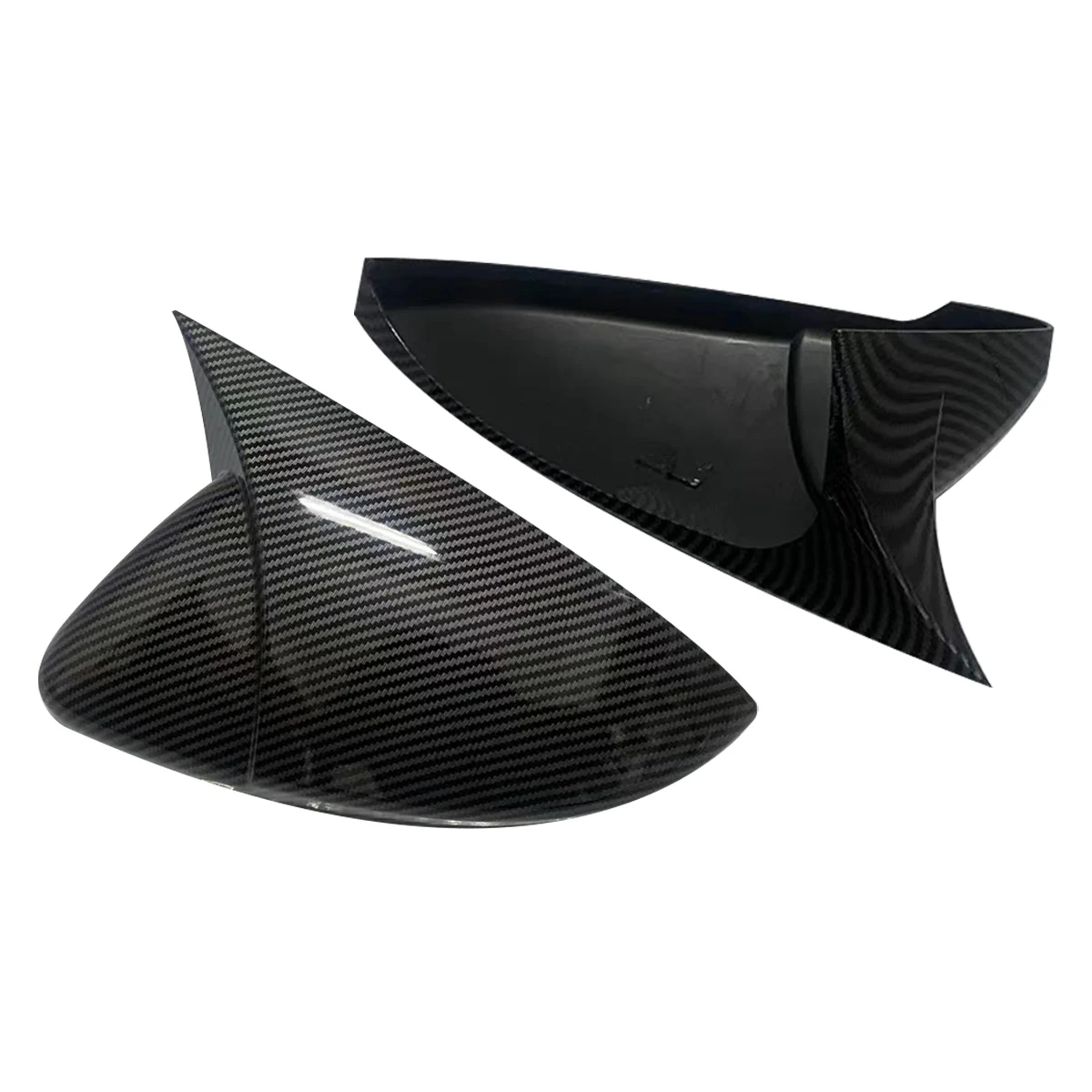 2Pcs Side Wing Rearview Mirror Shell Cover Trim for VW Golf 7 MK7 7.5 GTI GTD GTE R for Touran 2013-2020 Car Accessories