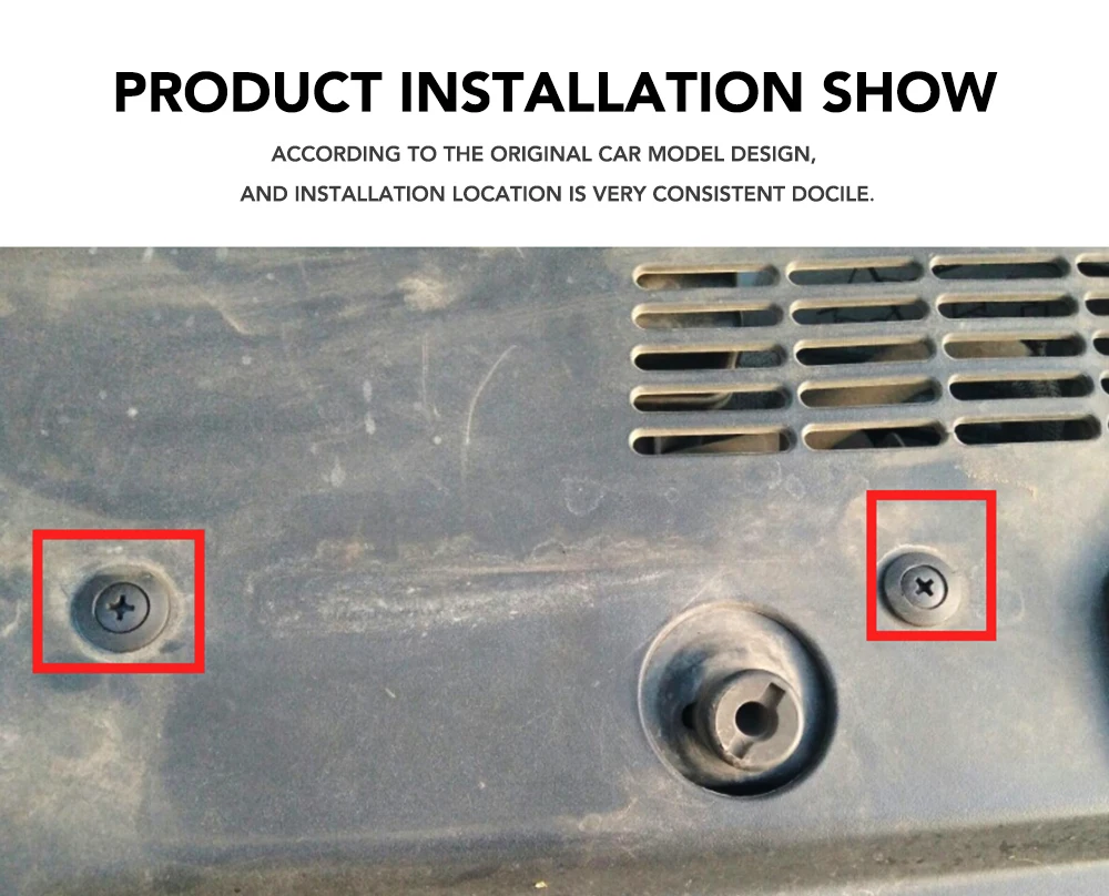 10/20/50pcs Auto Vehicle Bumpers Clips Retainers Fasteners Rivet Door Panel Fender Liner Universal Fit for All Car