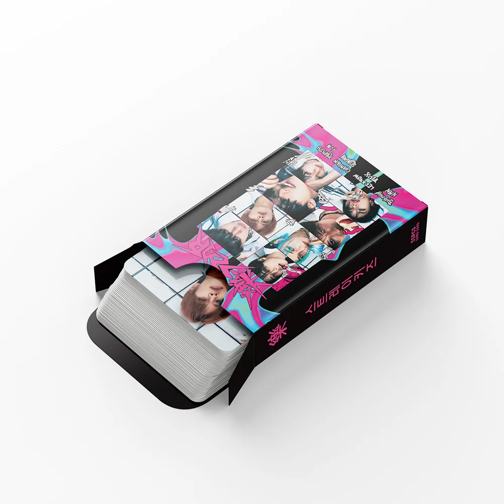 55Pcs/Set Kpop Stray Kids New Album 5-STAR Lomo Cards Straykids Photo Card Postcard HYUNJIN FELIX for Fans Gift