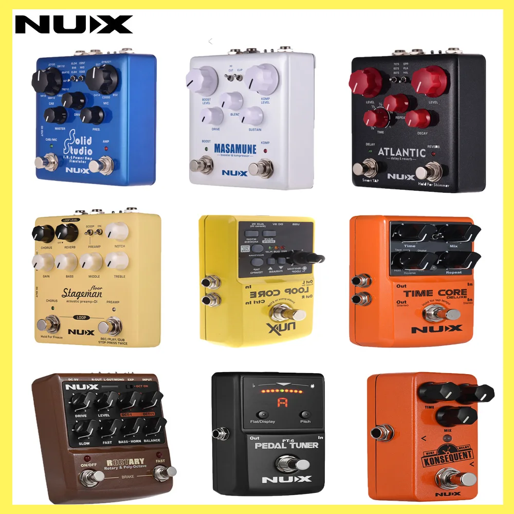 NUX Series Electric guitar mooer Guitar pedal Bass guitar Simulator Pedal Guitar Pedal guitar Effect Pedal