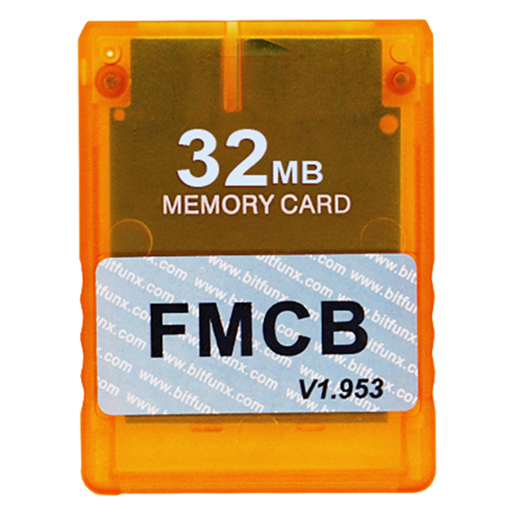 V1.953 Memory FMCB 8Mb/16Mb/32Mb/64Mb Card ddmysmile With OPL Memory Card Transparent Case Game Storage Card For Ddmysmile Playstation2 Game Console S