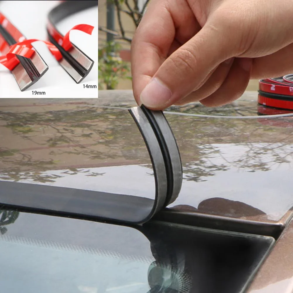 Rubber automobile new edge T-shaped sealing 2025 strip Roof windshield protector waterproof strip Window seal rainproof accessories