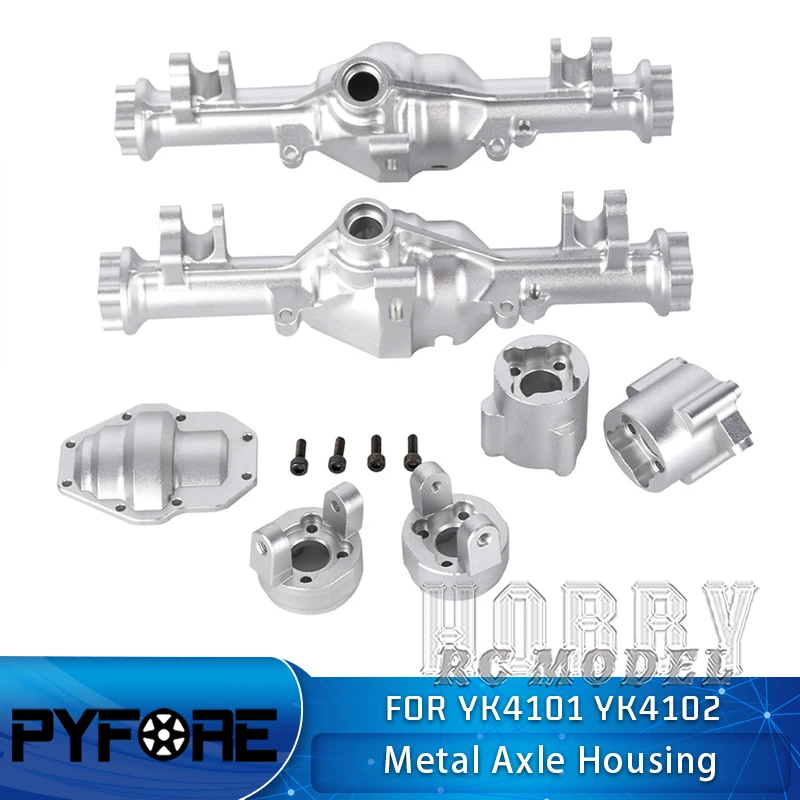 Metal Axle Housing 12026 12001 12002 for YIKONG YK4082 YK4081 1/10 RC Model Car Crawler Upgrade Accessories