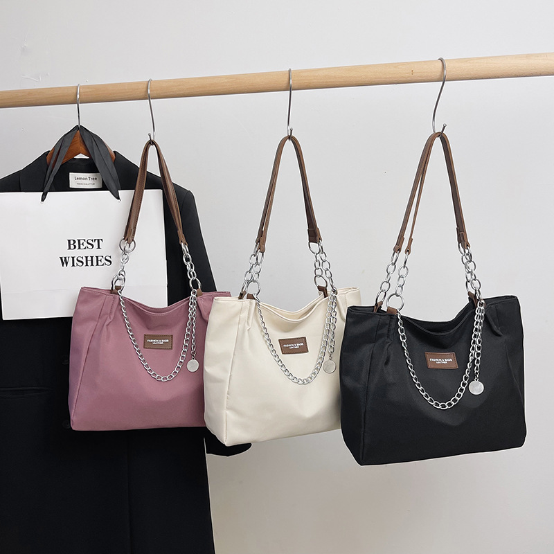 Free Shipping 2024 Autumn New Women's Casual Large Capacity Shoulder Bag Niche Handbag Fashionable And Simple Tote Designer Bag Luxury Bag Tote B