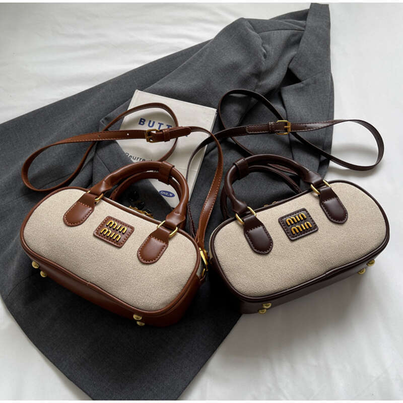 LITTLETON Bowg Retro Fashion Women 2025 Trend Handbags Purses Female Shoulder Crossbody New Vegan Leather Ladies Messenger Bag