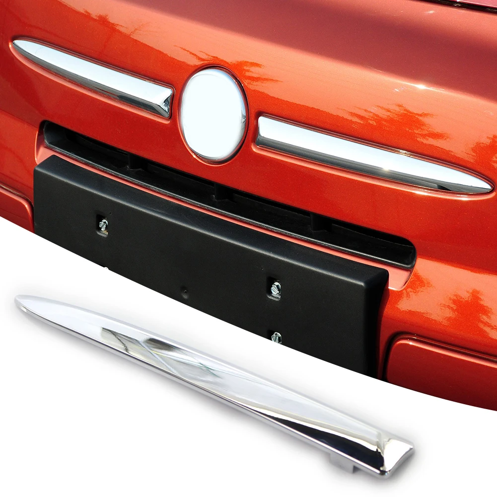 Car Front Bumper Lower Moulding Chrome Trim Molding for FIAT 500 2007-2015 735455057 735455056 Left Right Side