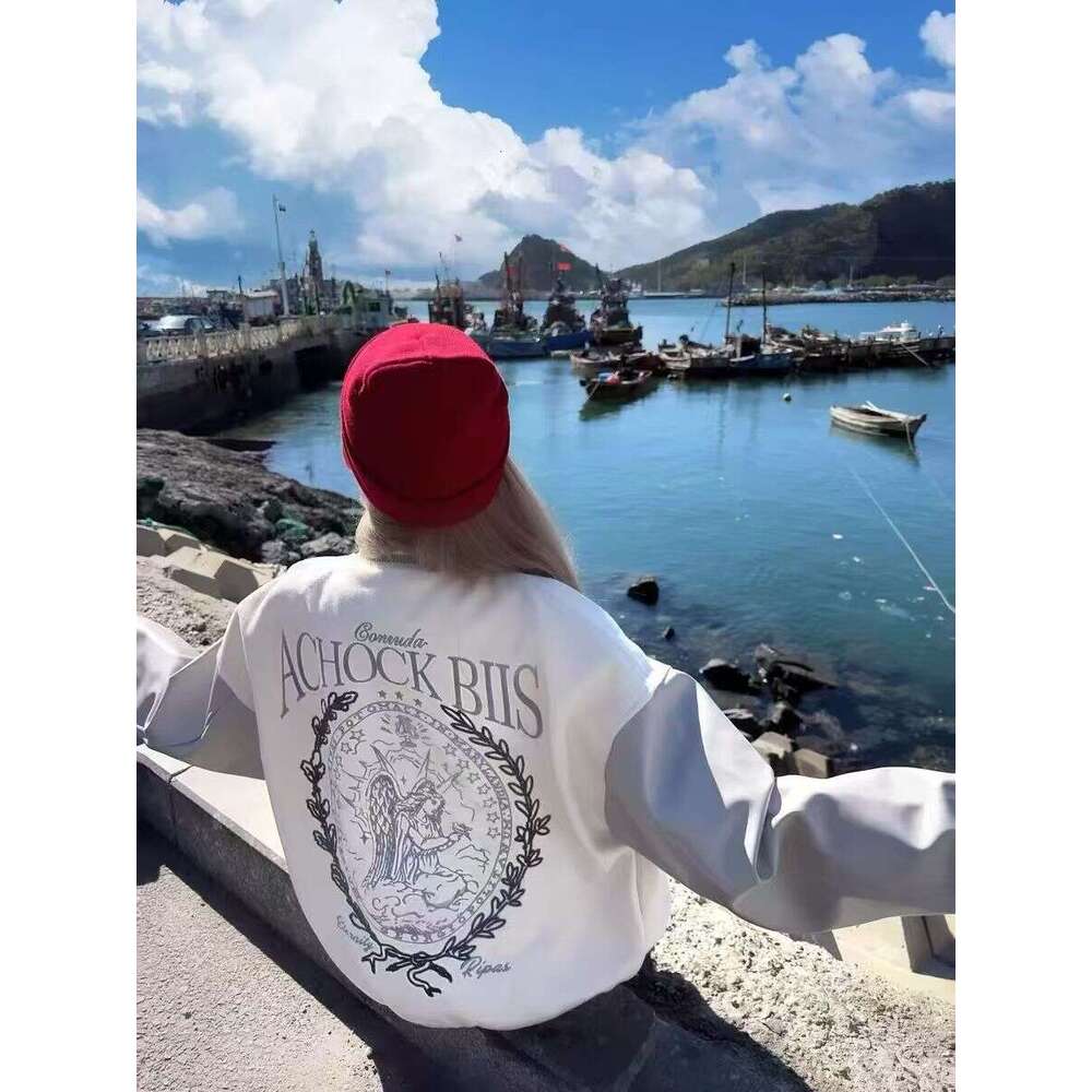 Vintage Varsity Men Oversized Collage Jackets Embroidered Spliced PU Leather Sleeves Men's Baseball Coat