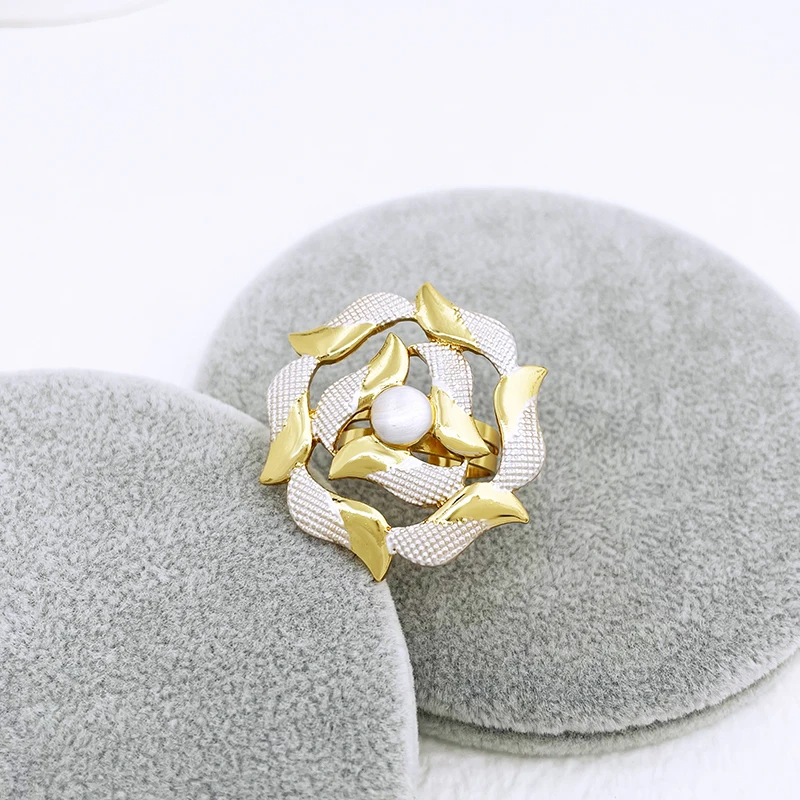 Set Jewelry New Dubai For Women Design Gold Plated Brazil Trending Necklace Earring Bracelet Ring Wedding Party ddmysmile Gift Smile