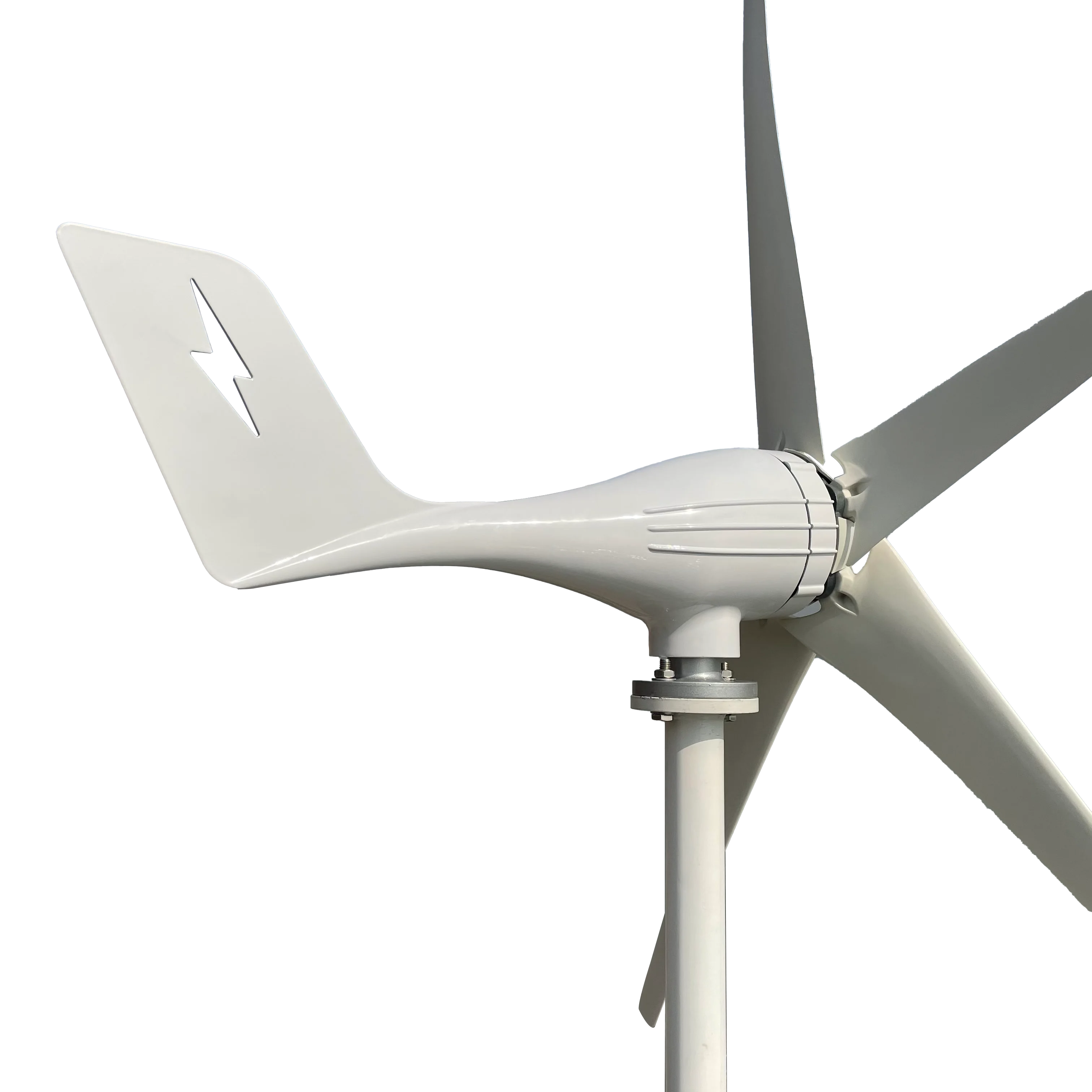 3000W 5 Blades 4000W 6Blades Free Energy Wind Energy HIGH Efficient 12V 24V 48V Wind Turbine Generator With Controller