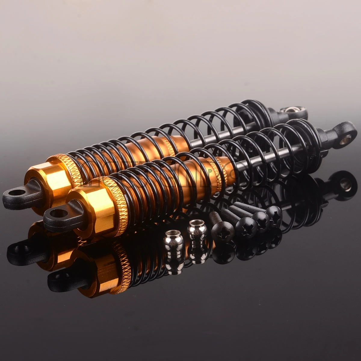 68-95Mm NEW ENRON 2Pcs Aluminum Alloy Damper Shock ddmysmile Absorber W/Screws For RC Off-Road Car HPI 1/10 Truck Bullet 3.0 ST / MT / Wr8 Smile / /