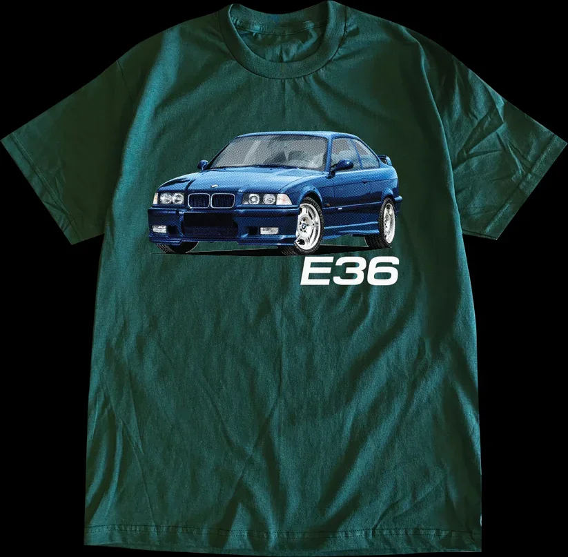 Harajuku Summer Y2k T-shirt Men's Plus Size Retro Car Graphic Print Round Neck T-shirt Short Sleeve Casual Couple Top