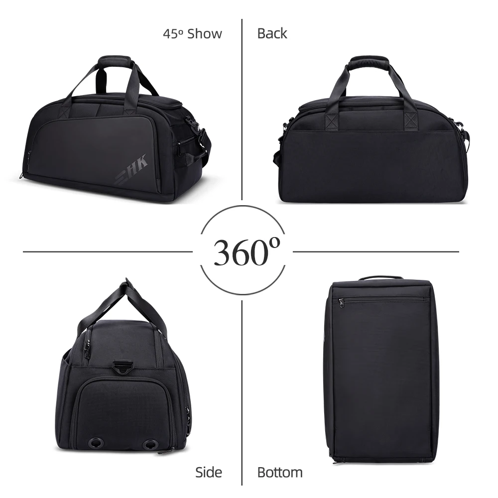Men's Travel Backpack HcanKcan Suitcases Large Capacity Laptop Packs Portable Duffle Bag Valise Voyage Feminina Pack YKK Zipper smile