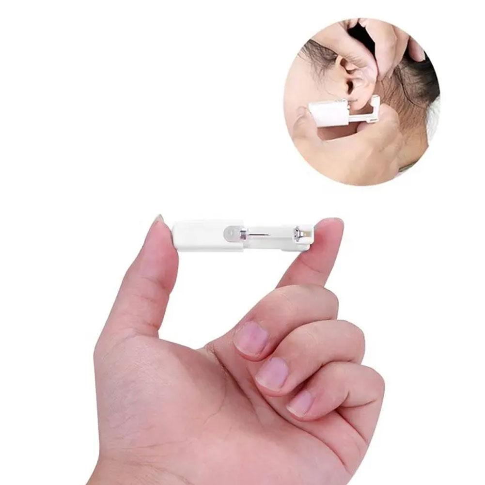 Safety Ear Piercing Gun Kit Disposable Disinfect Safety Earring Piercer Machine Studs Nose CLip Body Jewelry Piercing Tool