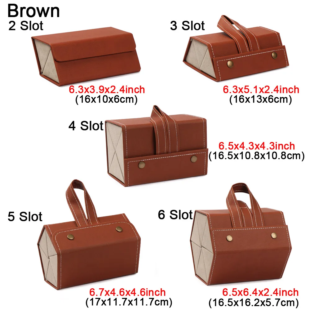 Multi-slot Display Portable Eyeglasses Holder Storage Box Sunglasses Case Glasses Organizer