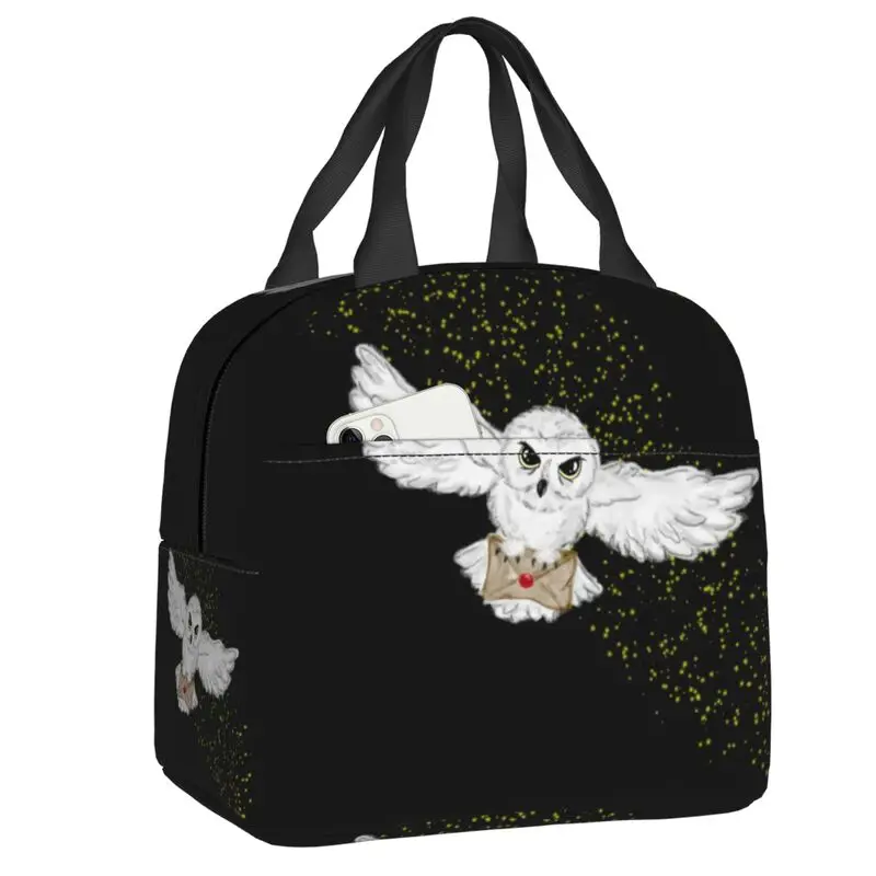 Witchy On Pastel Purple Insulated Lunch Bag for Outdoor Picnic Witch Cooler Thermal Bento Box Women Kids Food Container Tote Bag