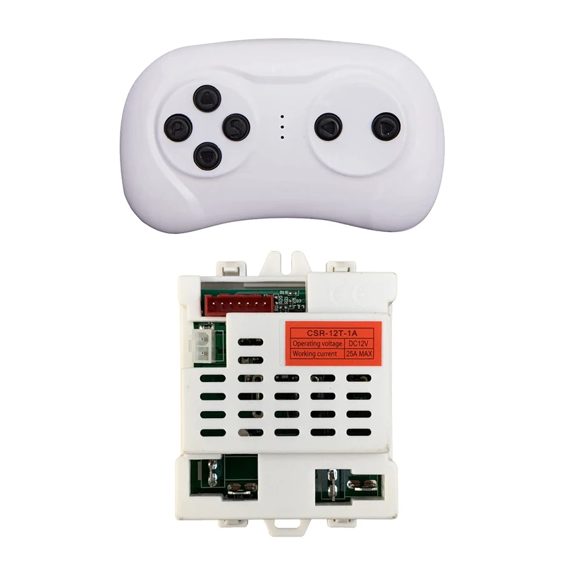 CSR-12T-1A 12V Kids Powered Car 2.4G Bluetooth Remote Control and Receiver for Children Electric Ride On Car Replacement Parts