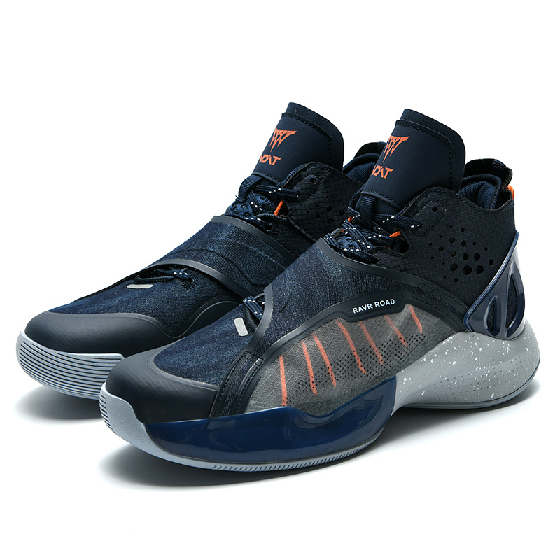 2024 New Summer Basketball Shoes Men's Shoes Breathable Mesh Surface Trend Sneakers Thick Soled Non-slip Sneakers Outdoor Free shipping
