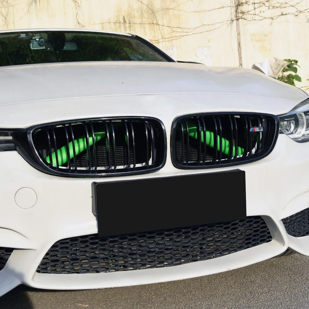 M Sport Style Front Grille Trim StripS Cover Frame Stickers For BMW F20 F21 F22 F23 F30 F31 F32 F33 F44 F45 F46 G11 G12 G20 G21