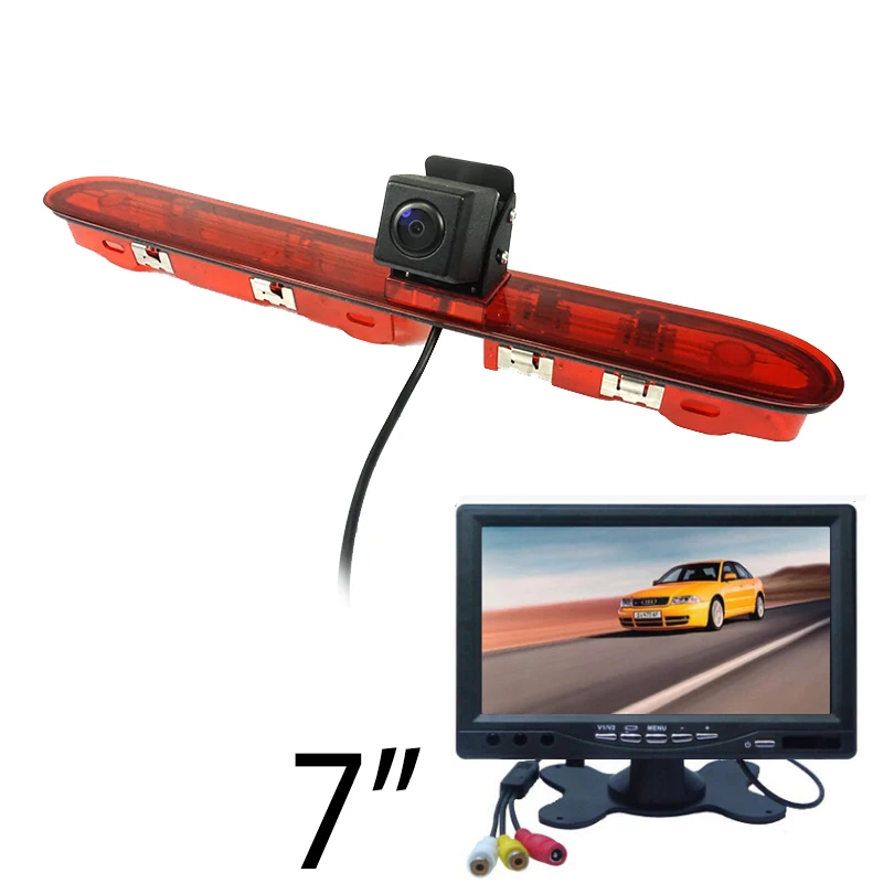 car Brake HD rear light camera for Peugeot expert Traveller citroen jumpy spacetourer toyota proace parking camera monitor kit smile