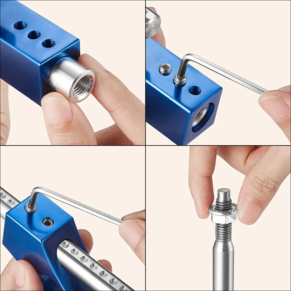 Adjustable Shifter Lever Aluminum Extender With Car Gear Shift Knob Head Manual Lever Gear Shifter For Honda Civic Integra B/D smile