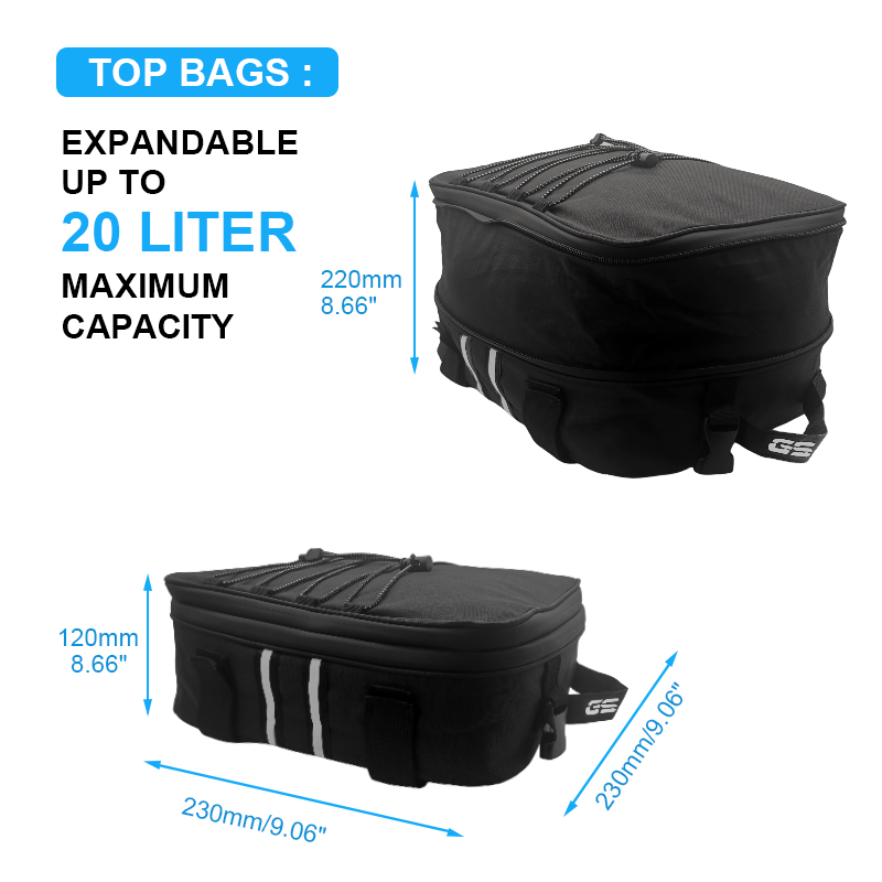 Motorcycles Case Lage for R1200GS LC R1250GS Adventure ADV F750GS F850GS Top Box Panniers Bag