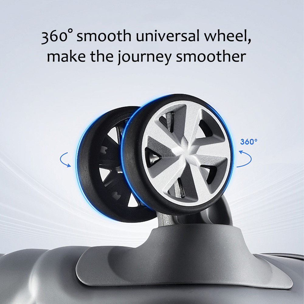 Suitable For HD F24D Universal Wheel Trolley Case Wheel Replacement Luggage Pulley Sliding Casters Slient Wear-resistant Repair