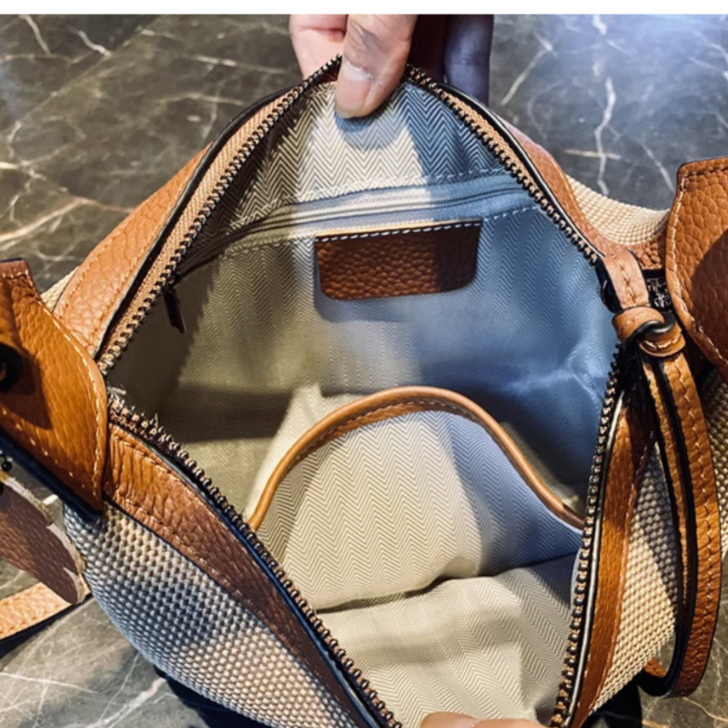 Genuine Leather Fashion Underarm bag 2023 New High Capacity Shoulder Crossbody Bags Brand Designer Trends Handbag