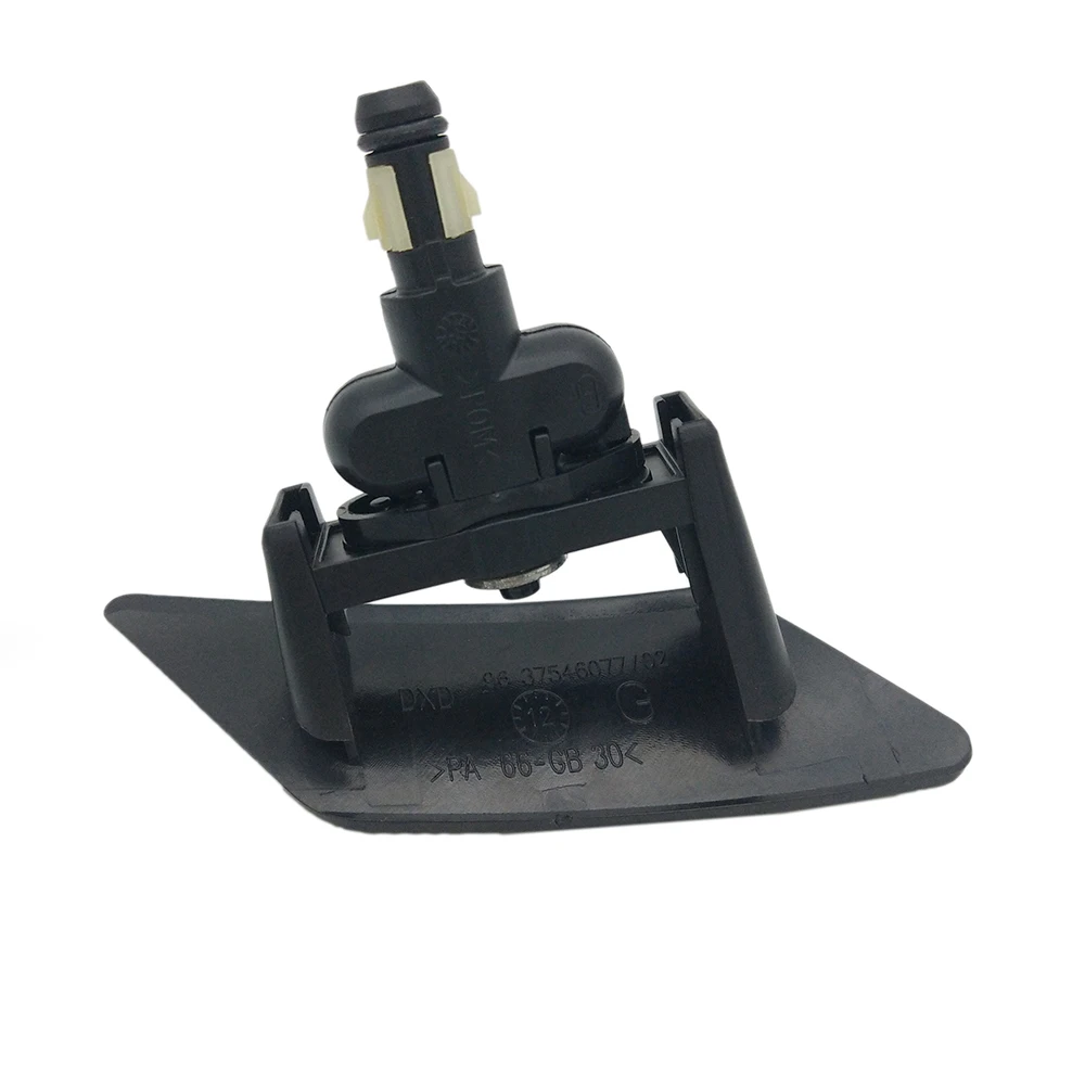 Car Front Headlight Washer Spray Nozzle Cover washer Jet Cap For Peugeot 307