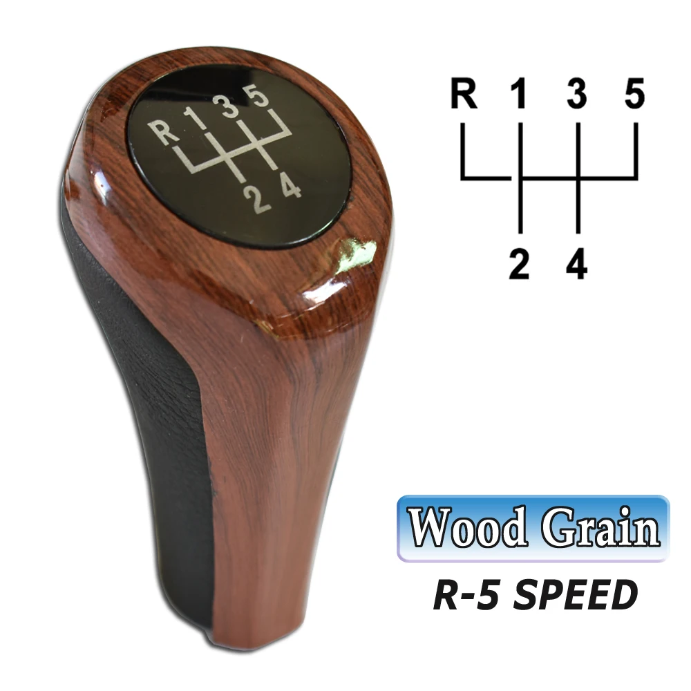1 Fit For 3 5 6 Series E30 E32 E34 E36 E38 E39 E46 E53 E60 E63 E83 E84 E90 E91 Car 5 6 Speed Leather Gear Stick Shift Knob smile