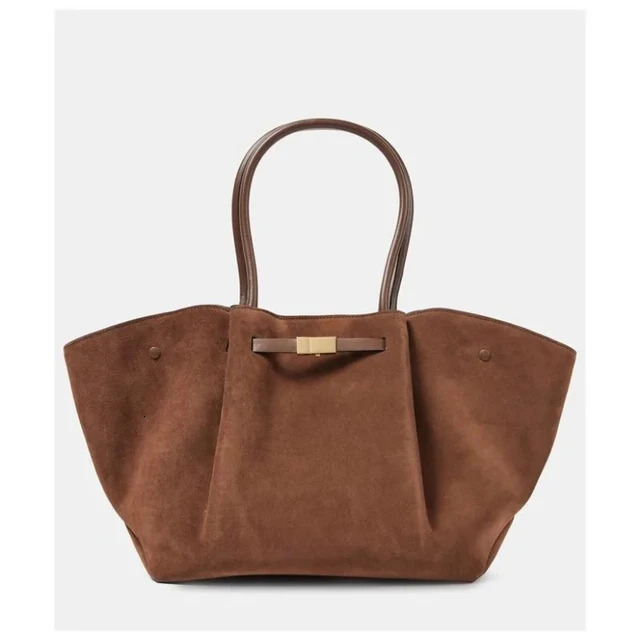Winter Leather Tote Bag For Women New Hot - Suede Frosted One-Shoulder Handbag