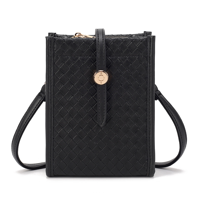 2025 Designer Trendy 2024 3 handbag new woven small women's mobile phone shoulder crossbody bag free shipping