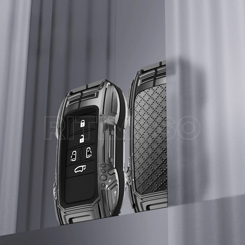 Case Alloy Car Key Cover Holder For Toyota Camry 50 55 Tlc200 Yaris Land ddmysmile Cruiser Prado 150 Auris Rav4 Venza SIENNA VELLFIRE Smile