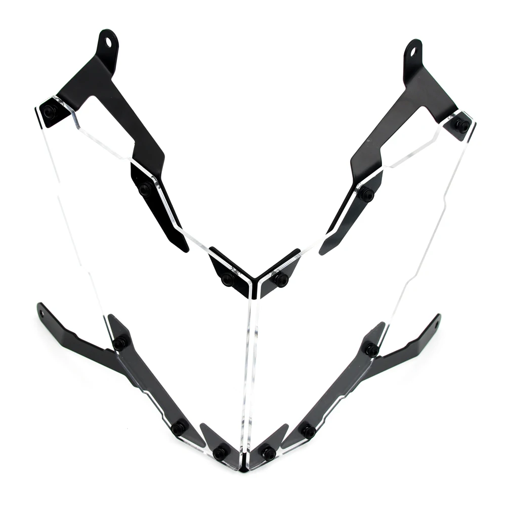 For Honda XL750 XL 750 Transalp 2023 2024 Motorcycle Accessories Protective Guard Acrylic transparent Headlight Protective cover