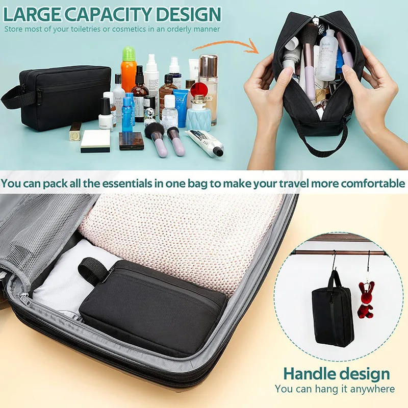 Men Travel Bag Portable Storage Bag Women Cosmetic Necessaire Case Wash Bag Multi-functional Makeup Cosmetic Bag Toiletry Bag