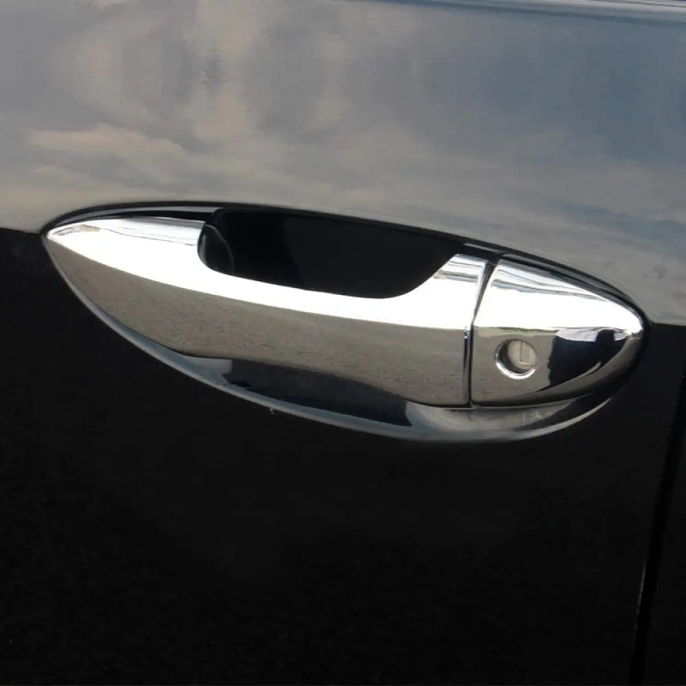 For Corolla Ruili166 Toyota 2014 2015 2016-2018 Chrome Door Handle Cover Trim Sticker Exterior door handle sticker For Corolla smile