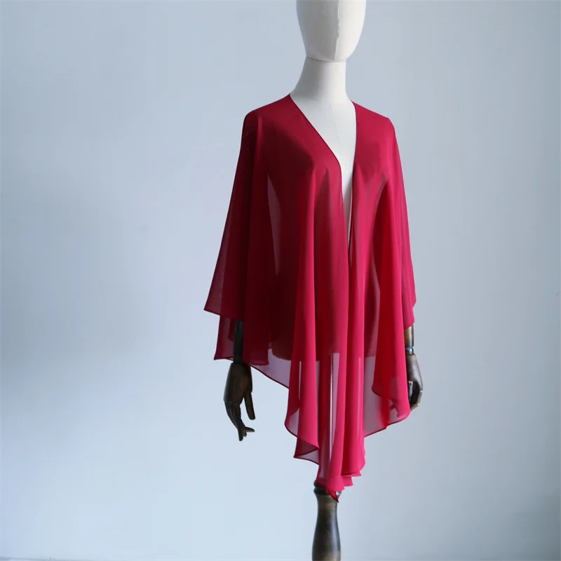 Female Marry Bolero Elegant Jacket Bridesmaid Long Wraps Women Party Accessories smile