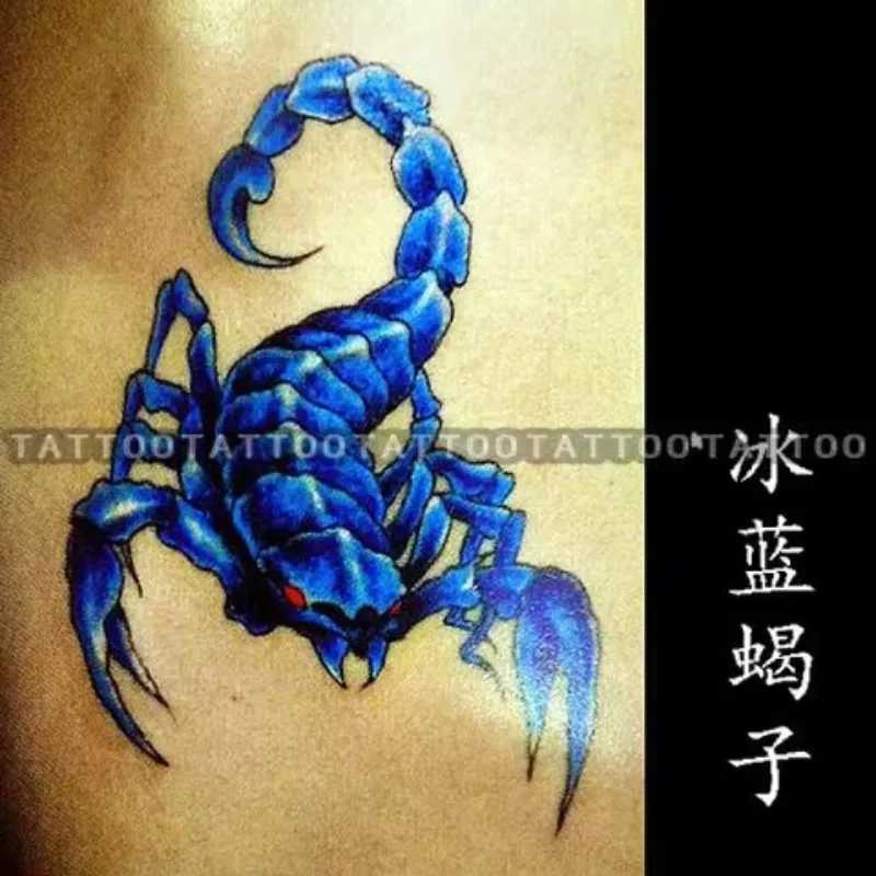 Female tattoos male Gothic temporary tattoos punk neck and arm tattoos waterproof tattoo stickers fake tattoo gifts W241109