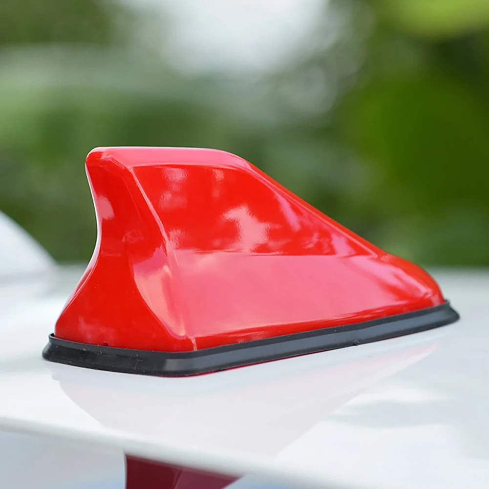 Shark Fin Antenna Cool Auto Radio Signal Aerial Creative Roof Antenna Shark Fin Signal Aerial for Universal Car Styling