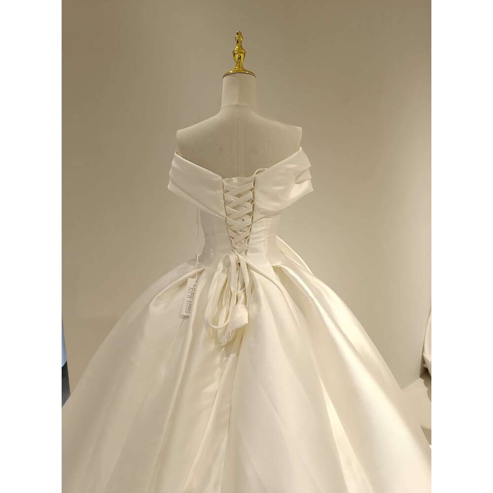 Treddy A E Mikado Sleeveless Wedding Dress