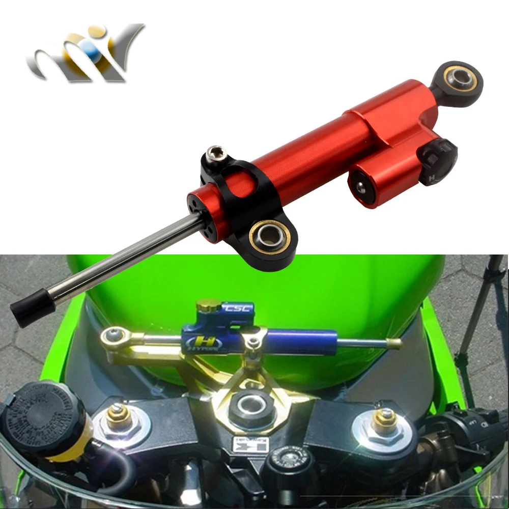 Steering Dampers Stabilizer for Suzuki GSXR 600/750/1000 GSX1300R HAYABUSA Honda CB400 CB1000R CB1300 CBR 600/600RR/954RR/1000RR