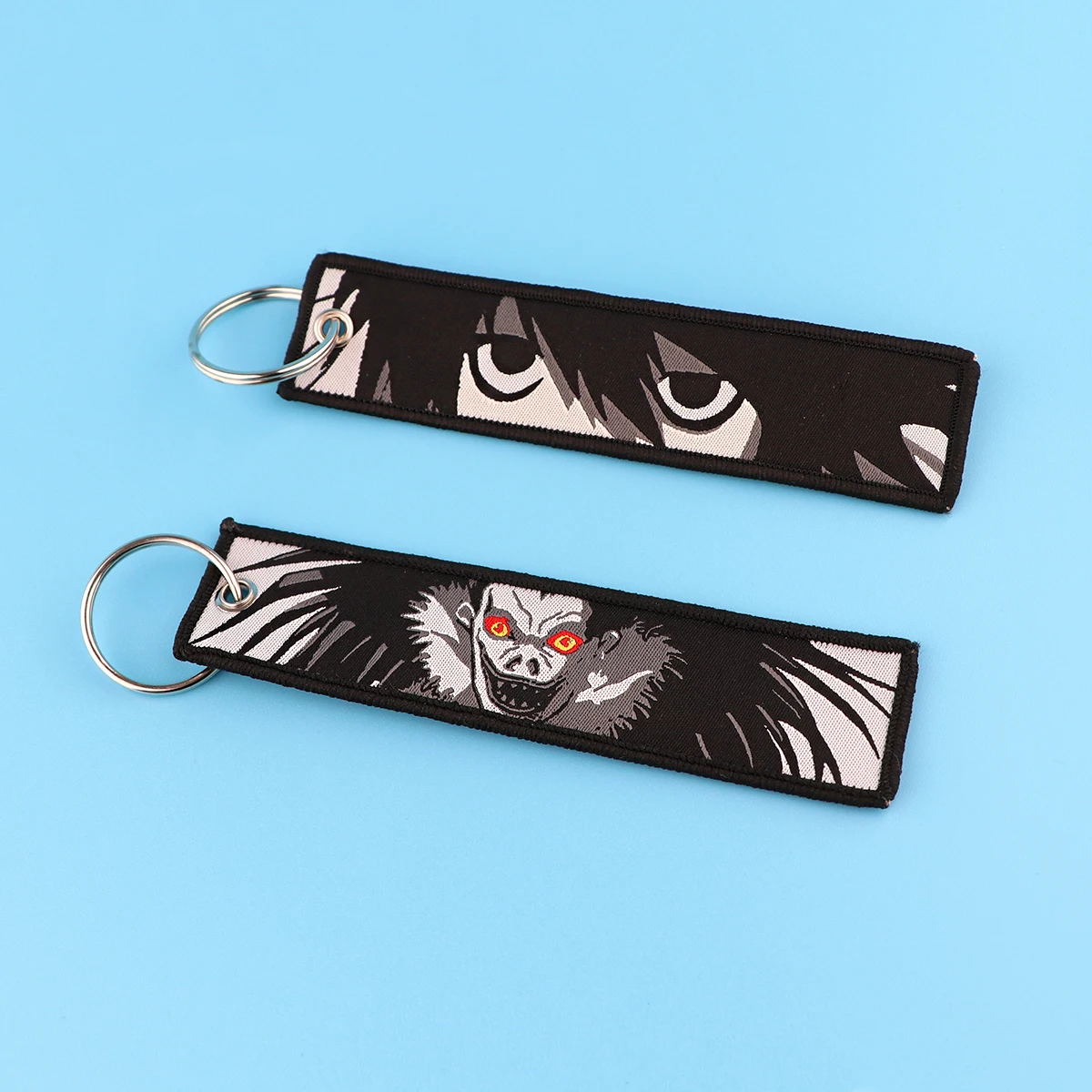 Tag Key Yq1257 Anime Keychain Keychain For Car Keys Backpack ddmysmile Women Men Key Ring Holder Chaveiro Jewelry Accessories Smile