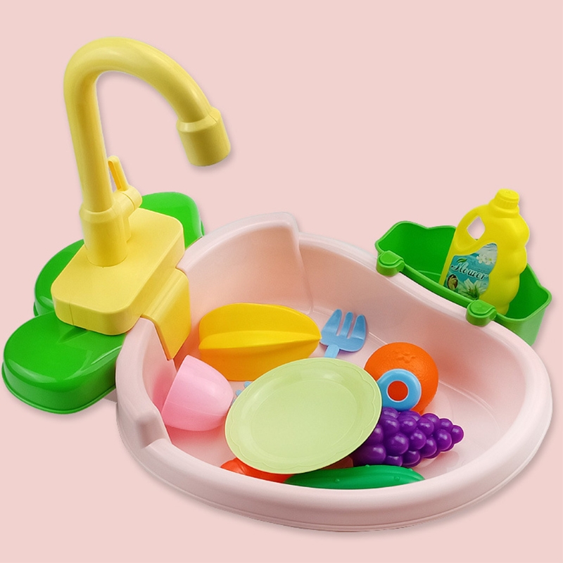 Automatic Bird Bath Tub with Faucet Pet Parrots Fountains SPA Pool Cleaning Tool Safe Play House Kitchen Sink Birds Toy