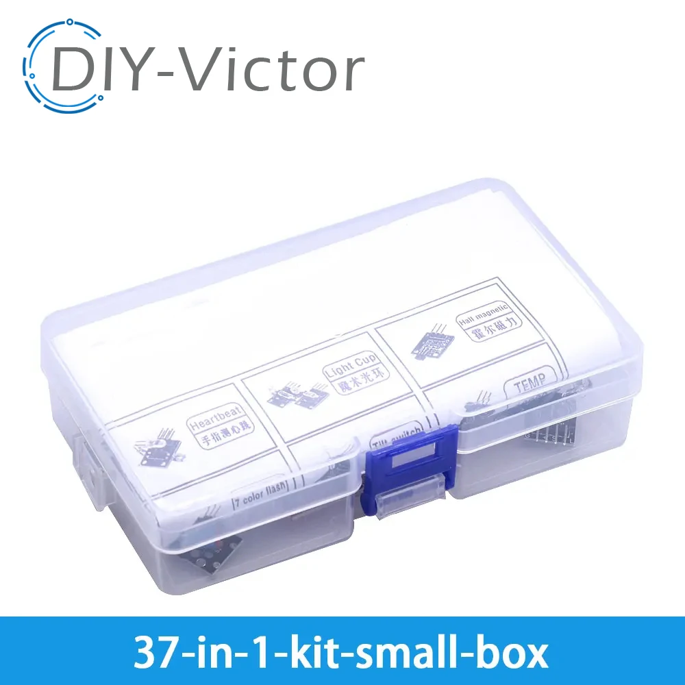 For arduino 45 in 1 Sensors Modules Starter Kit better than 37in1 sensor kit 37 in 1 Sensor Kit For UNO R3 MEGA2560