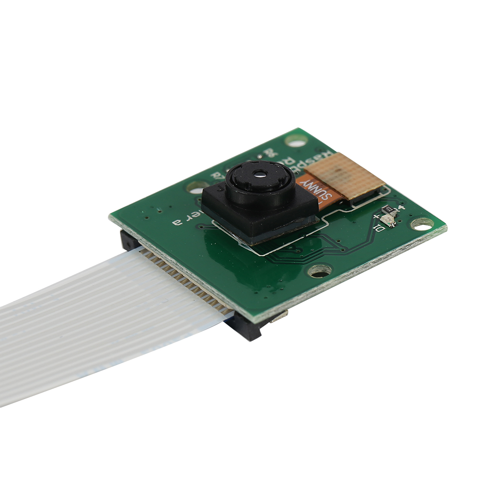5MP Camera CSI Webcam Module 1080P Camera Video Module Sensor OV5647 Surveillance Cameras for Raspberry Pi 3 Model B+/3
