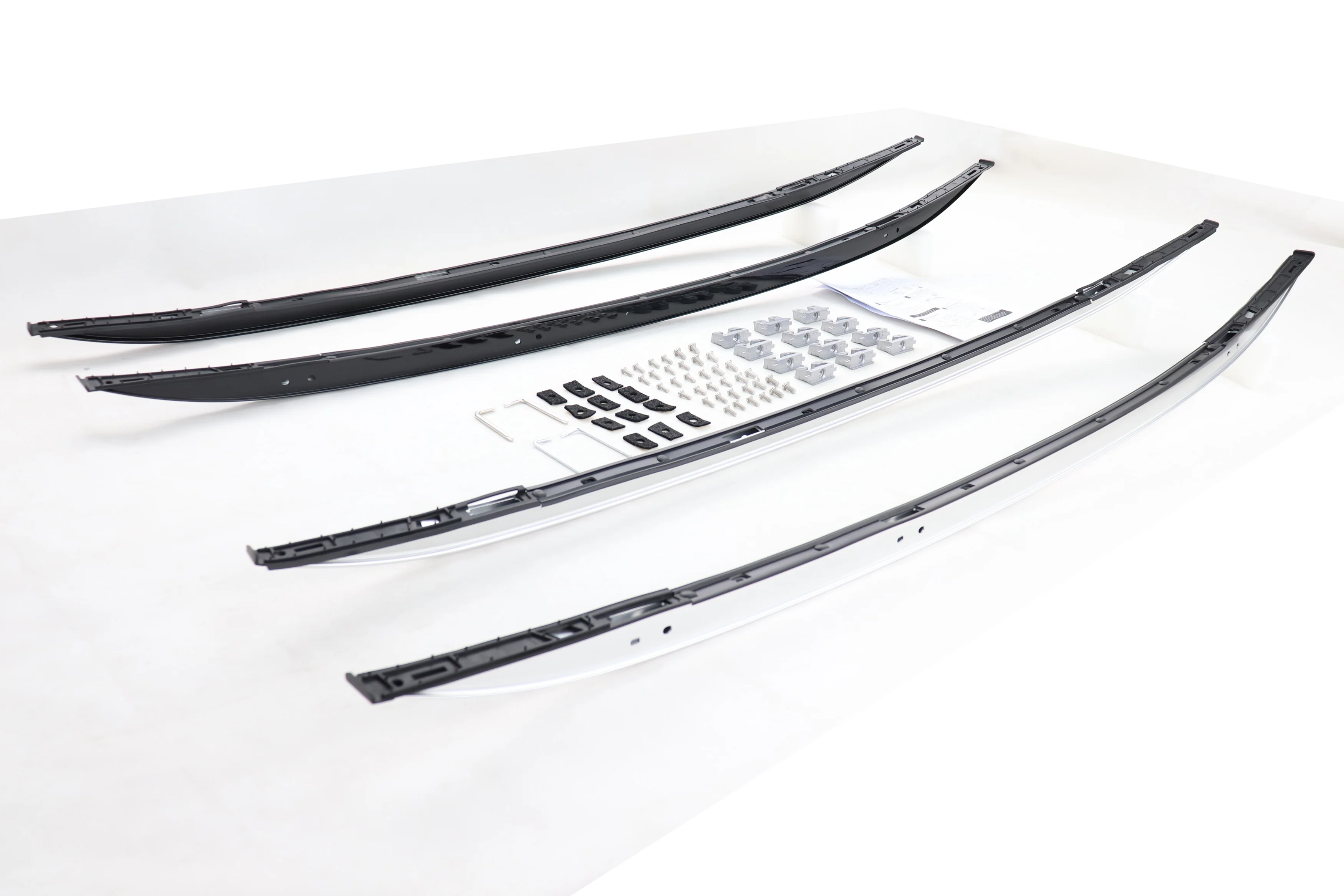 OE roof rail roof rack bar for Mazda CX-30 CX30 2020 2021 2022 2023,oxidized aluminum,original model,fix by bracket,safe&stable