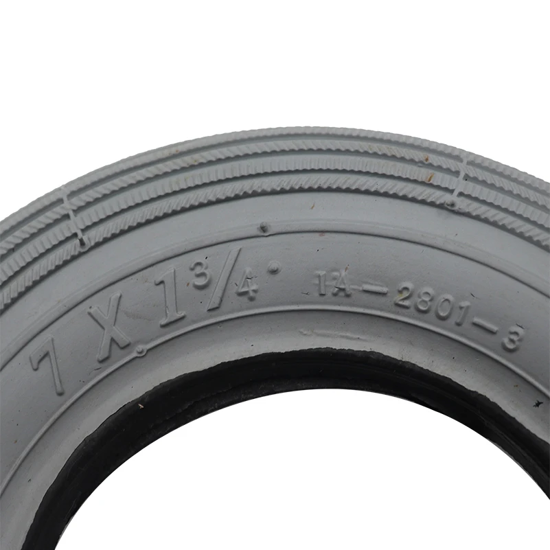 7inch 7x1 3/4 Pneumatic Tires Inner Outer Tire,for 7 Inch Electric Wheelchair Front Wheel Accessories