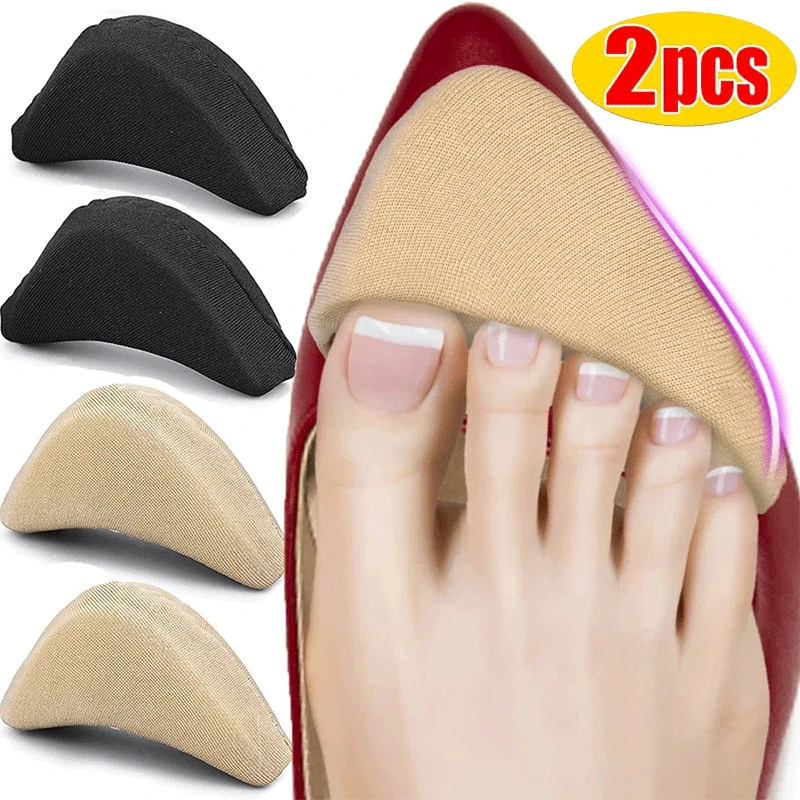 Pad Forefoot for Insert Women High Heels Shoes Accessories Toe Plug Half Sponge Shoes Pads Reduce Shoe Size Filler Insoles smile