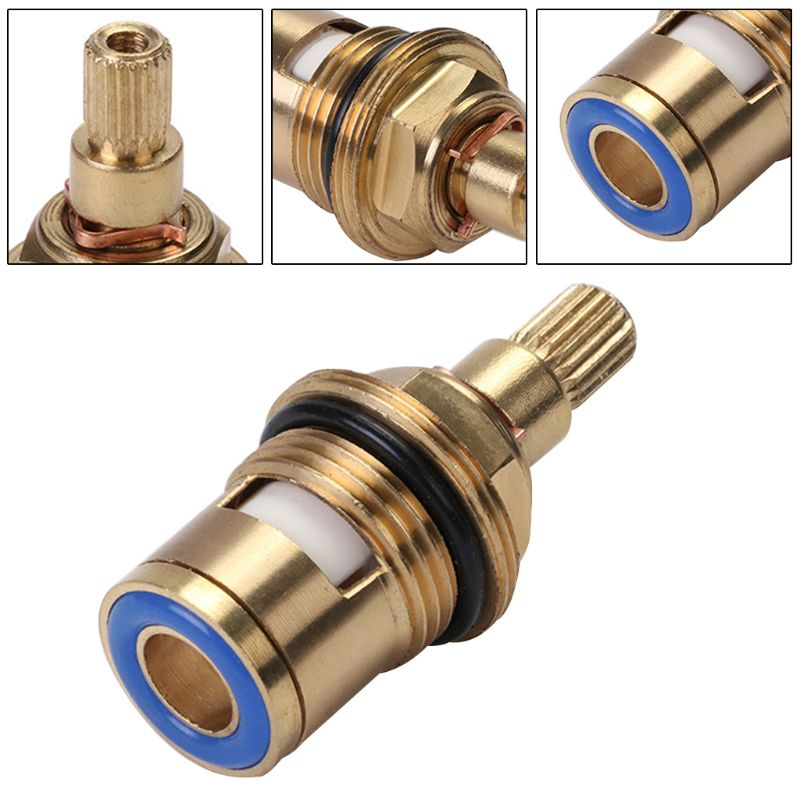 Faucet Ceramic Disc Cartridge Bath & Kitchen Faucet for Valve Cartridge Replacem